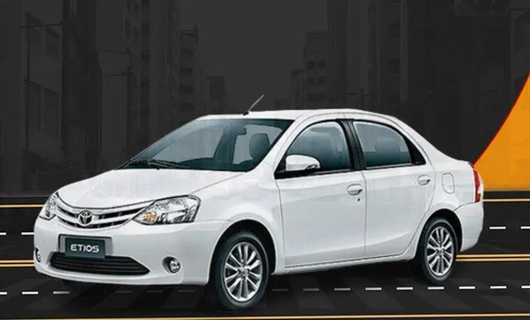 Toyota Etios - cab rental in Kashmir
