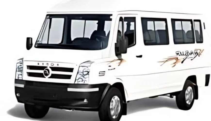 Force Traveller - cab rental in Kashmir